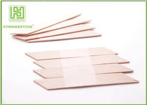 China EO Sterilize Face Cream Spatula , Disposable Wooden Cuticle Sticks wholesale