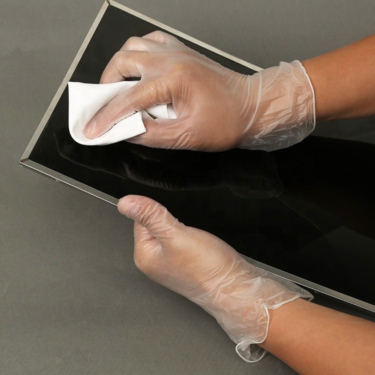 Transparent Vinyl Safety 4.7 Gram 12 Inch Disposable PVC Gloves