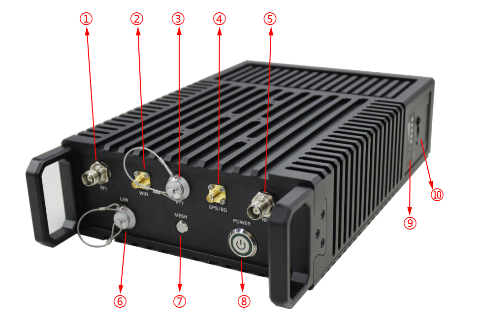 LKAV3701 Standard Multi-Hop MIMO 40dBm Manpack Rugged IP66 MESH Radio Base Station