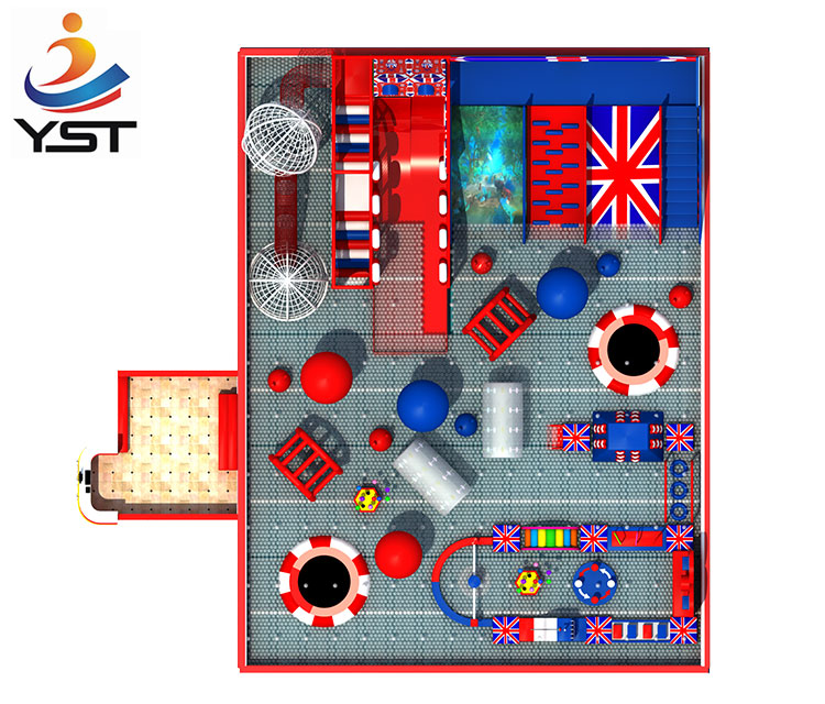 2018 China Top10 Professional Manufacturer Vasia Trampolines Park Jumping Indoor Trampoline with Ninja Course