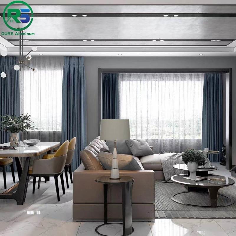 Interior Aluminum Honeycomb Panel Facade Wall Ceiling Cladding Decorative Marble Grain