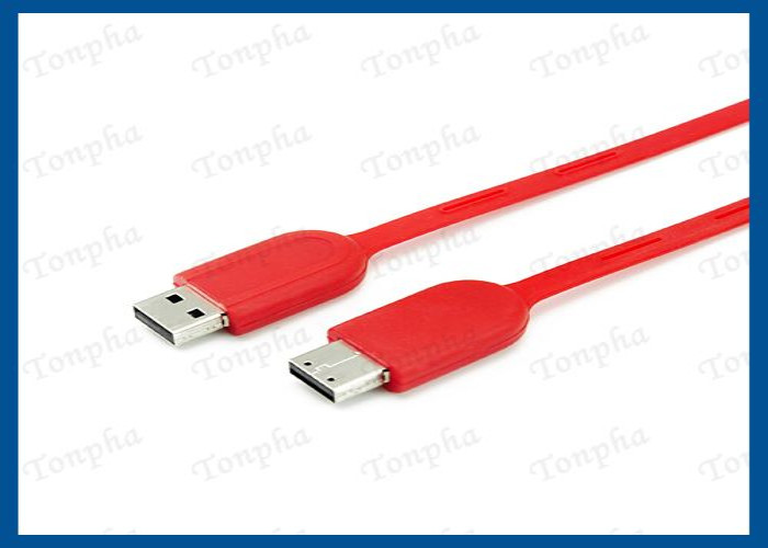Promotional Thin Wristband Flash Drive Convenient Carrying Silicone Material
