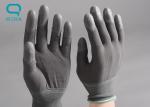 Pu Carbon Fiber Cleanroom Gloves Customized Logo Print XS-XXL Size