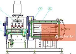 China Gas Quenching Vacuum Sintering Furnace , Industrial Vacuum Furnace For Heat Treatment wholesale