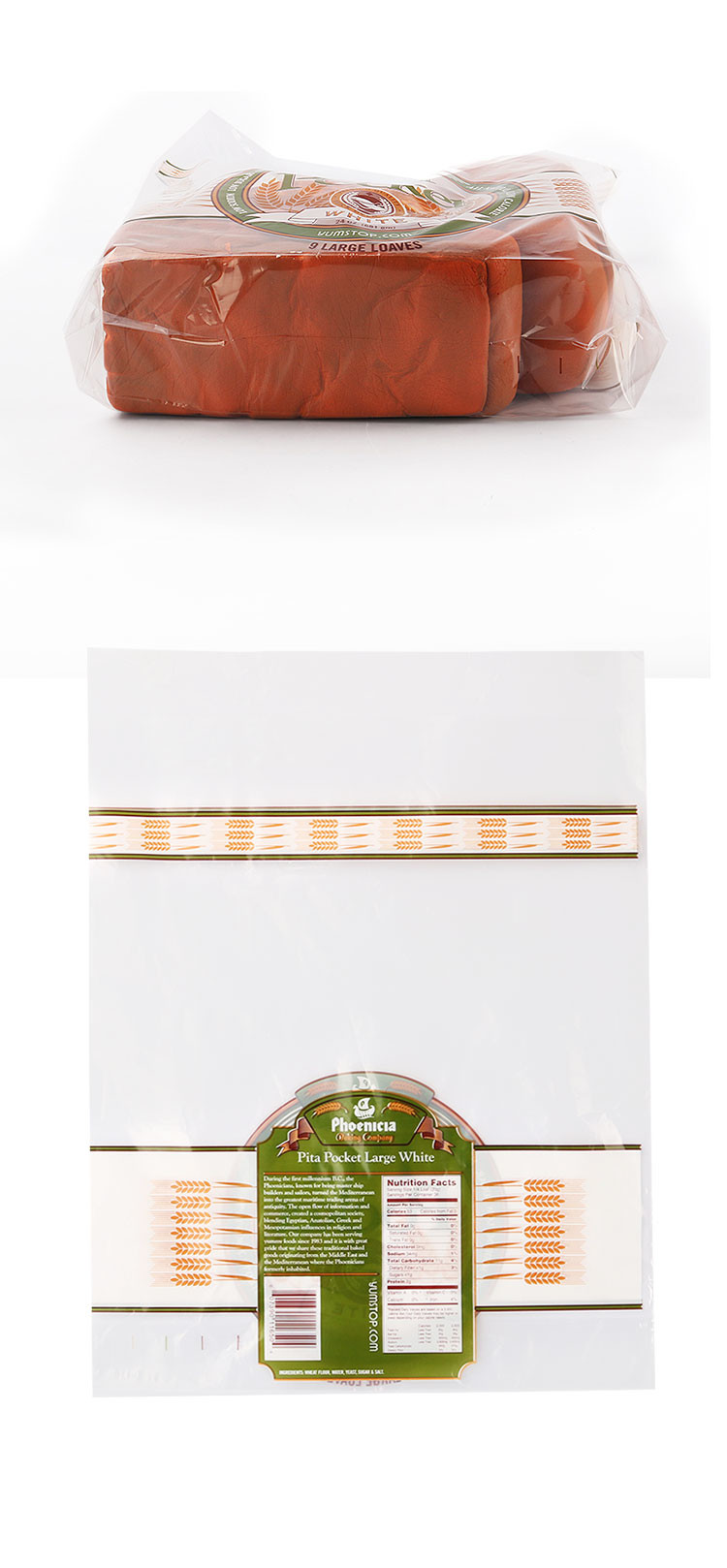 Custom Size Recyclable OEM wicketed bread bags With Bottom Gusset