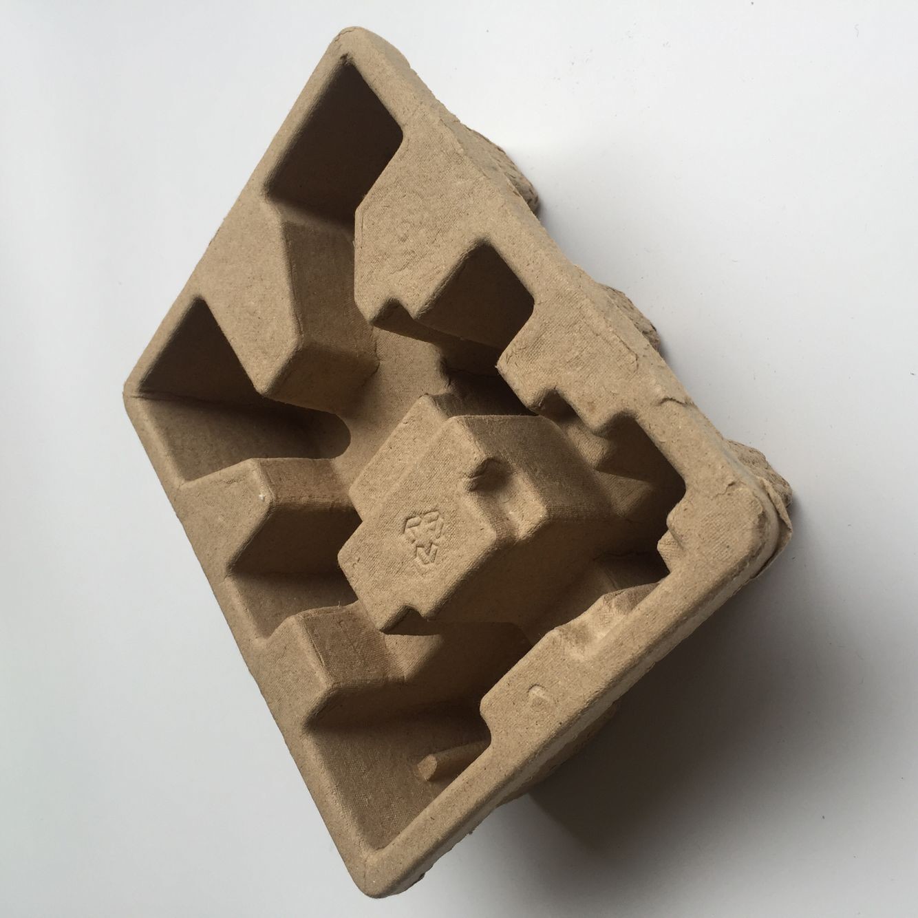 Recycled Eco Friendly Packaging Molded Pulp Box For Electronic Product