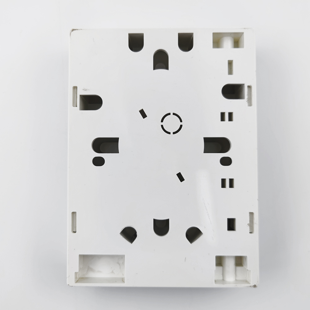 2 Cores FC/APC Plastic Fiber Optic Faceplate Socket Panel for Indoor FTTH Network