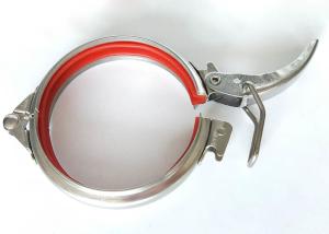 China High Temperature Resistance Galvanized Steel Pipe Clamp Stainless Quick Release wholesale