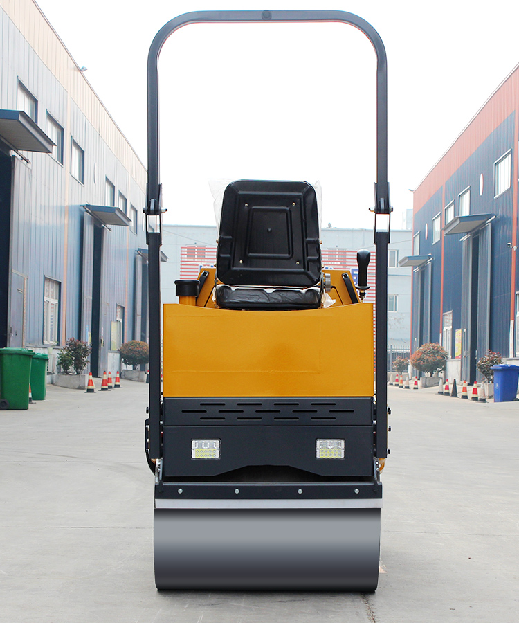 1 Ton Road Roller Asphalt Pavement Compactor Machine Starting Method Automatic Clutch