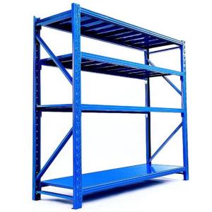 China CE Q235B Light Duty Rack 400kg Industrial Welded Steel Shelving wholesale