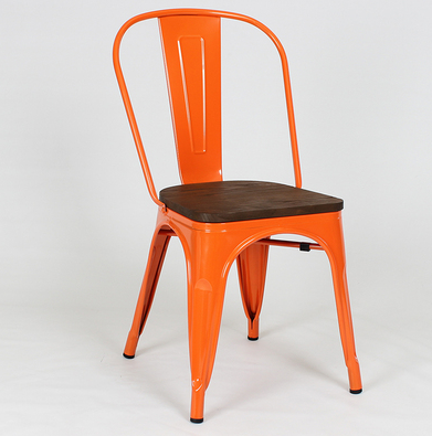 Cafe Tolix Style Dining Chairs Tolix Side Chair Stackable Metal Dining Chair