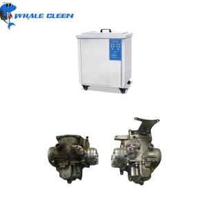 China Power Adjustable Ultrasonic Carb Cleaner 77L With Mesh Basket wholesale