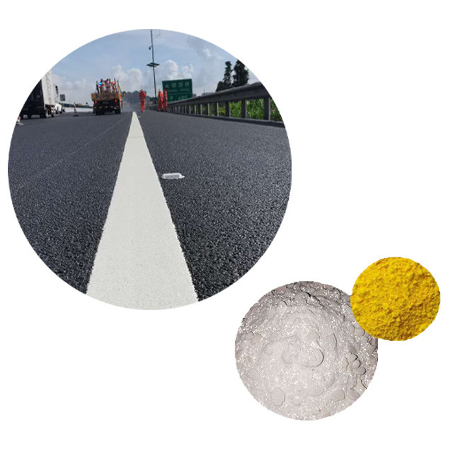 Sustainable Hot Melt Marking Paint , Reflective Yellow Paint For Road Marking