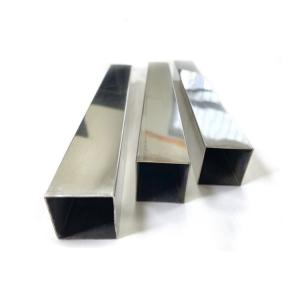 China AISI ASTM Stainless Steel Rectangular Pipe Welded Square 1mm-150mm wholesale