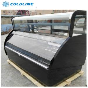 China R134a Air Curtain Refrigerator 450L Pastry Chiller Display wholesale