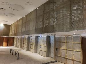 China Metal Building Materials Aluminum Expanded Metal Sheet Wall Cladding Facades wholesale