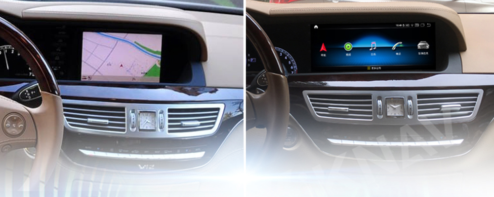 Mercedes Benz S Class W221 Android Head Unit DVD Multimedia Player