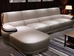 China Hotel / Apartment Modern Luxury Furniture Contemporary Leather Sofa wholesale