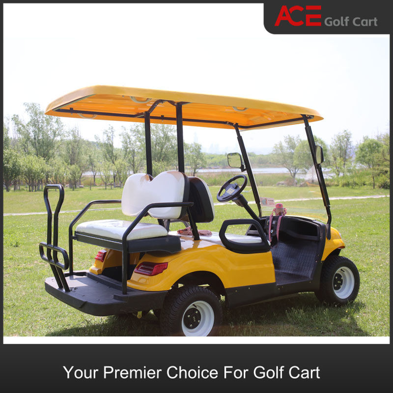 4 Wheel Disc Brake Electric Golf Cart 4 Seater Motorized Scooter Car