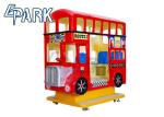 Amusement Park Equipment 3 Seat London Bus Kiddy Ride Game Machine