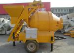 Hydraulic Tipping Hopper Concrete Mixer JZM500 Reversing Drum Mobile Electric