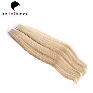 China Brazilian Skin Weft Hair Extension Without Chemical , 613 Straight Hair Extension wholesale