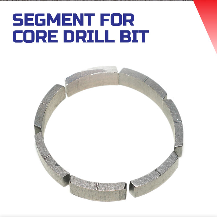 Diamond Milling Tools Shaped Diamond Core Drill Bit Segment for Concrete Milling