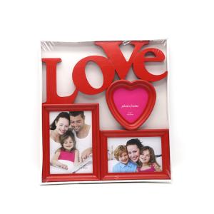 China Family Theme 2cm Wall Hanging Photo Frame Collage Picture Plastic wholesale