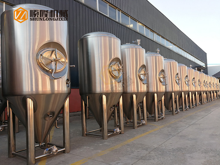 Micro Conical Fermentation Tank Stainless Steel SUS304 Material Polished Surface