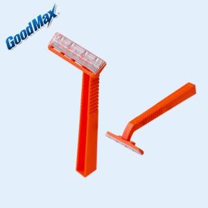 China Plastic One Blade Disposable Razor Coated With Nitrogen Chrome wholesale