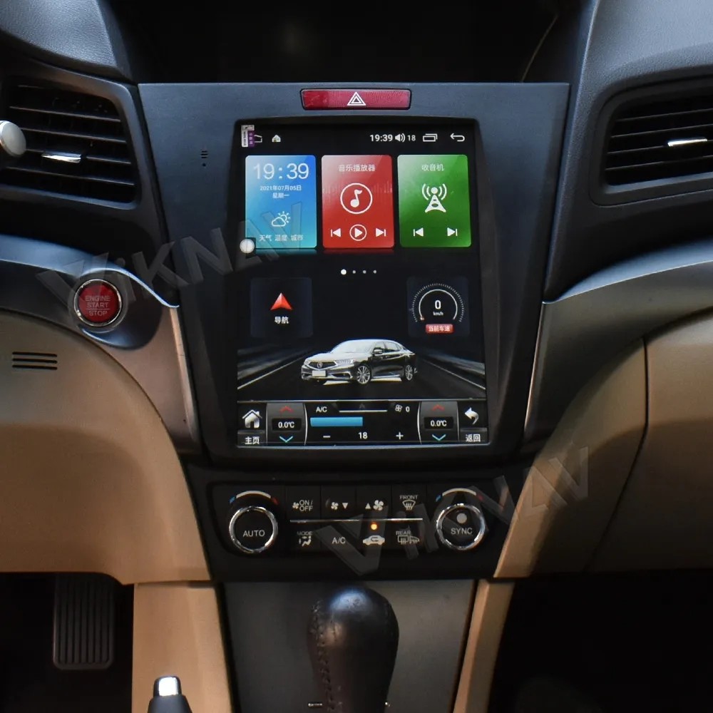 10.4 Inch Touch Screen Stereo For 2013 Acura ILX 128G Navigation GPS Multimedia DVD Player Android Wireless Carplay