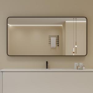Rectangular Anti Fog Smart Led Bathroom Wall Mounted Vanity Mirror Square