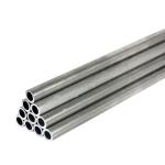 Round Alloy Aluminum Pipe Tube 0.6mm Thickness SGS ISO certificate