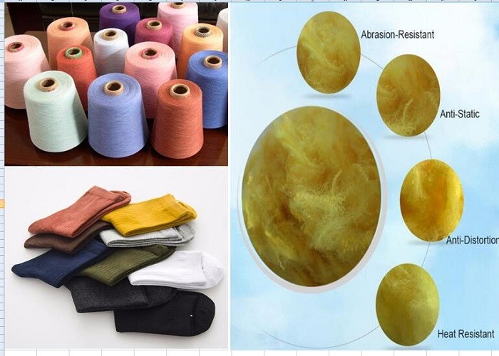 Regenerated Dope Dyed Polyester Virgin Grade 102mm