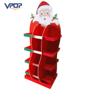 China Christmas Tree Shape Cardboard Advertising Stand Durable With Sturdy Structure on sale