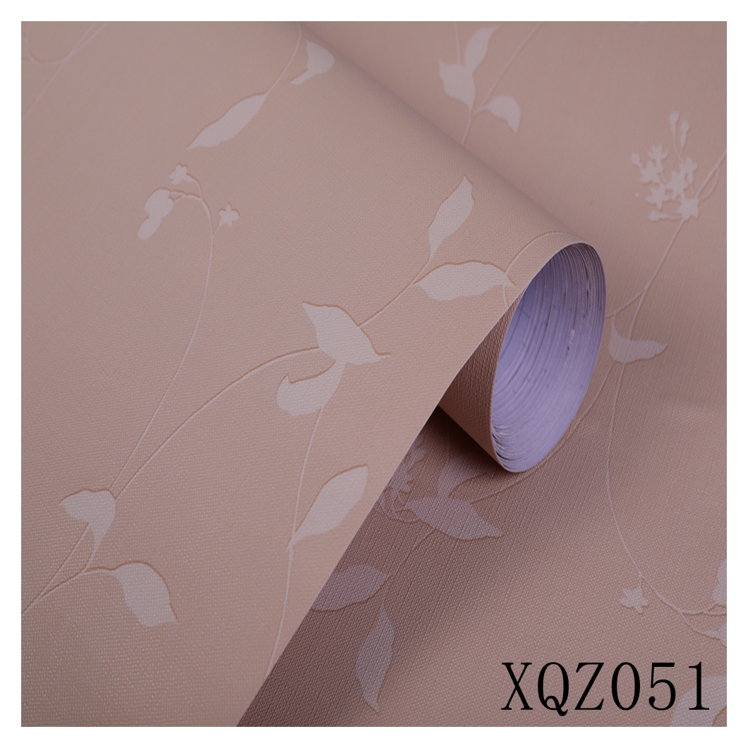Pink Bedroom Self Adhesive Floral Wallpaper Soundproof Botanical Peel And Stick Wallpaper