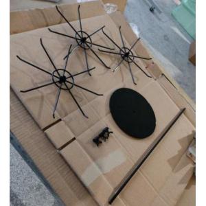 Multipurpose Counter Top Display Stand Three Tier Rotating Display Rack