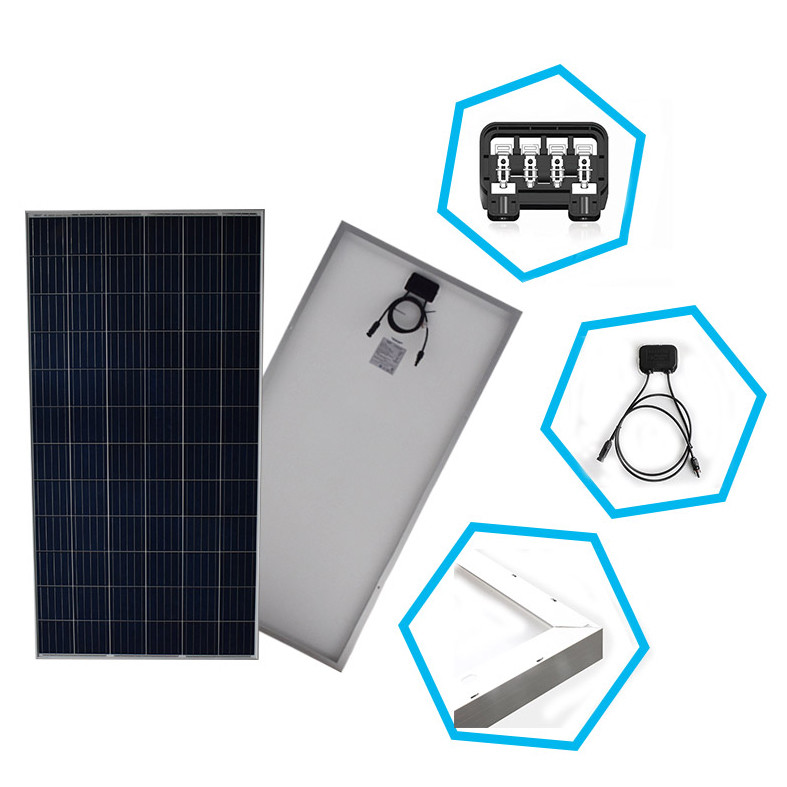 Home IP68 Waterproof 375W Monocrystalline Module For Industrial Use