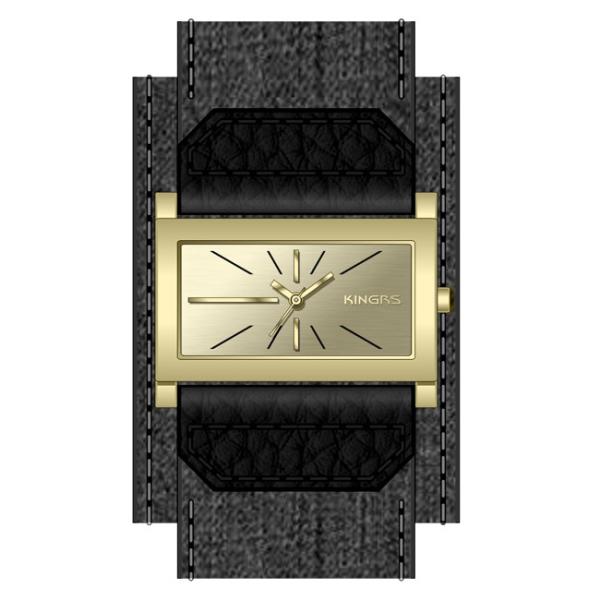 Rectangle Unisex Woman's Wrist Watch , 2 Layer Dial Fashionable Watches For