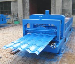 China tile glazed roof machine wholesale