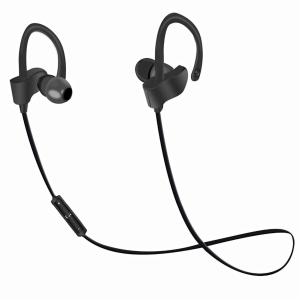 China Rechargeable 10m IPX4 Neckband Bluetooth Earphones With Mic wholesale