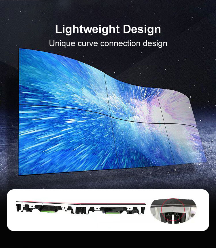Outdoor Led Screen Rental Full Color P2.84I P1 LED Video Wall Ground Support Stand Back Frame Rollable Display