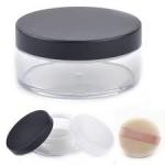 Logo Engraving Plastic Cosmetic Jars / Cosmetic Cream Jar 3g 5g 10g 30g 50g
