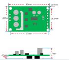 12V 15A 500W Brushless DC Motor Driver With IC , Bldc Motor Driver Board,JYQD-V7