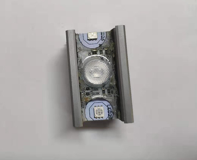 Gray Color Anodized Aluminum LED Strip Profiles T5 State With GB Standard