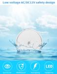18W Resin Filled LED PAR56 Pool Light Flat Slim Multipurpose