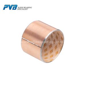 China Diamond Oil Pockets POM Bushings Steel Back POM Bearing Boundary Lubricating wholesale