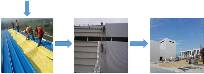 High Rise Steel Structure Construction Warehouse Hot Galvanized OEM