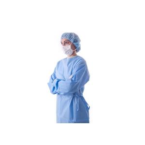 China Reinforced Hospital 70g Disposable Medical Exam Gowns wholesale