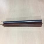 Double Glass Aluminum Door Profile Good Wear Resistance Long Working Life